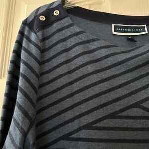 Stripe tunic top